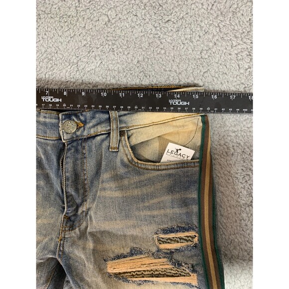 Men's Jordan Craig Legacy Edition Jeans Size 32 x 30 Desert Sean Distressed - Picture 9 of 12